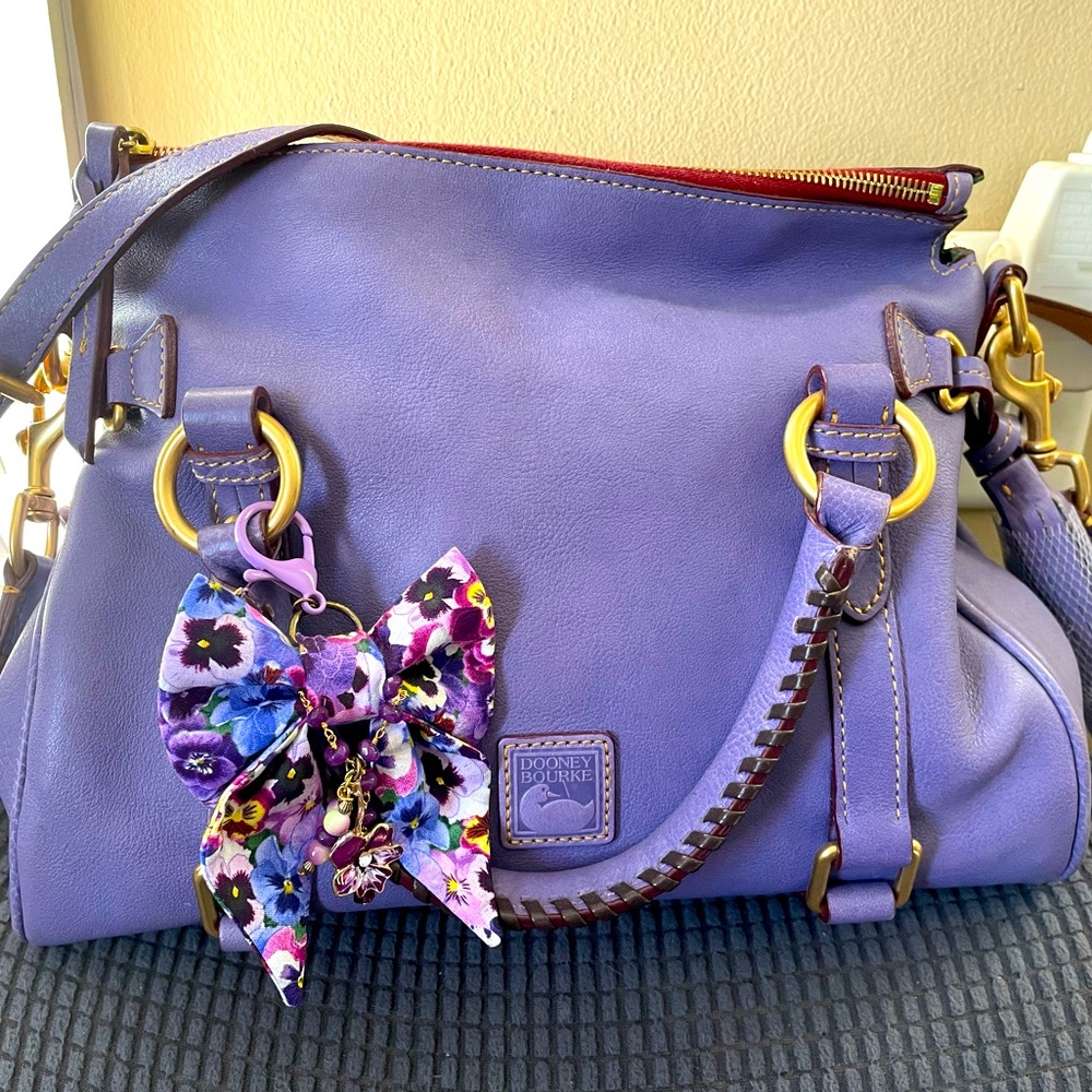 Dooney & Bourke Lavender Small Satchel